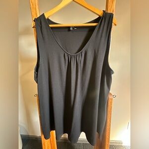 Eileen Fisher Black Tank Top